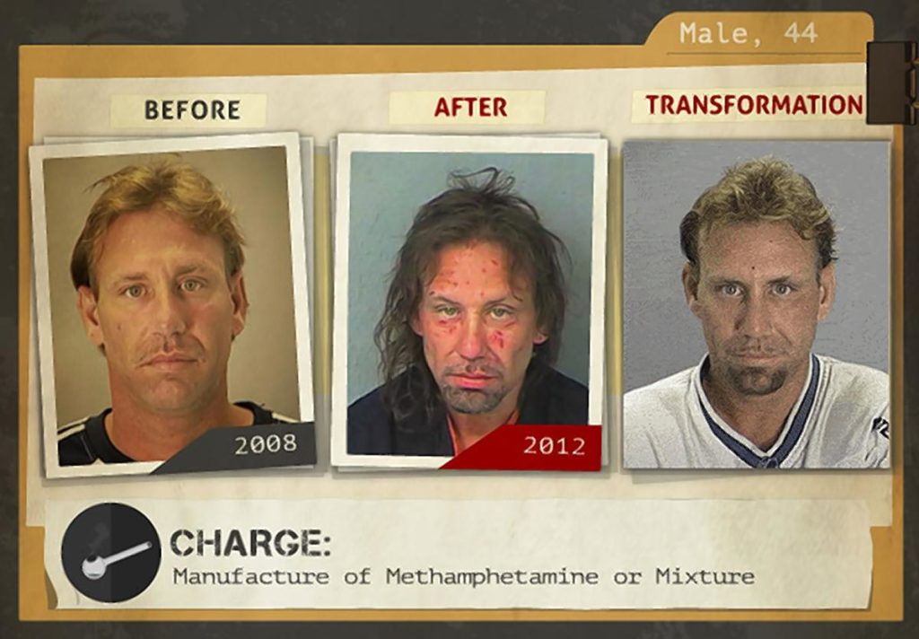 drug-addiction-mugshots SEE IT: Project shows the shocking physical repercussions of drug addiction